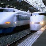 Bullet Trains in Tokyo